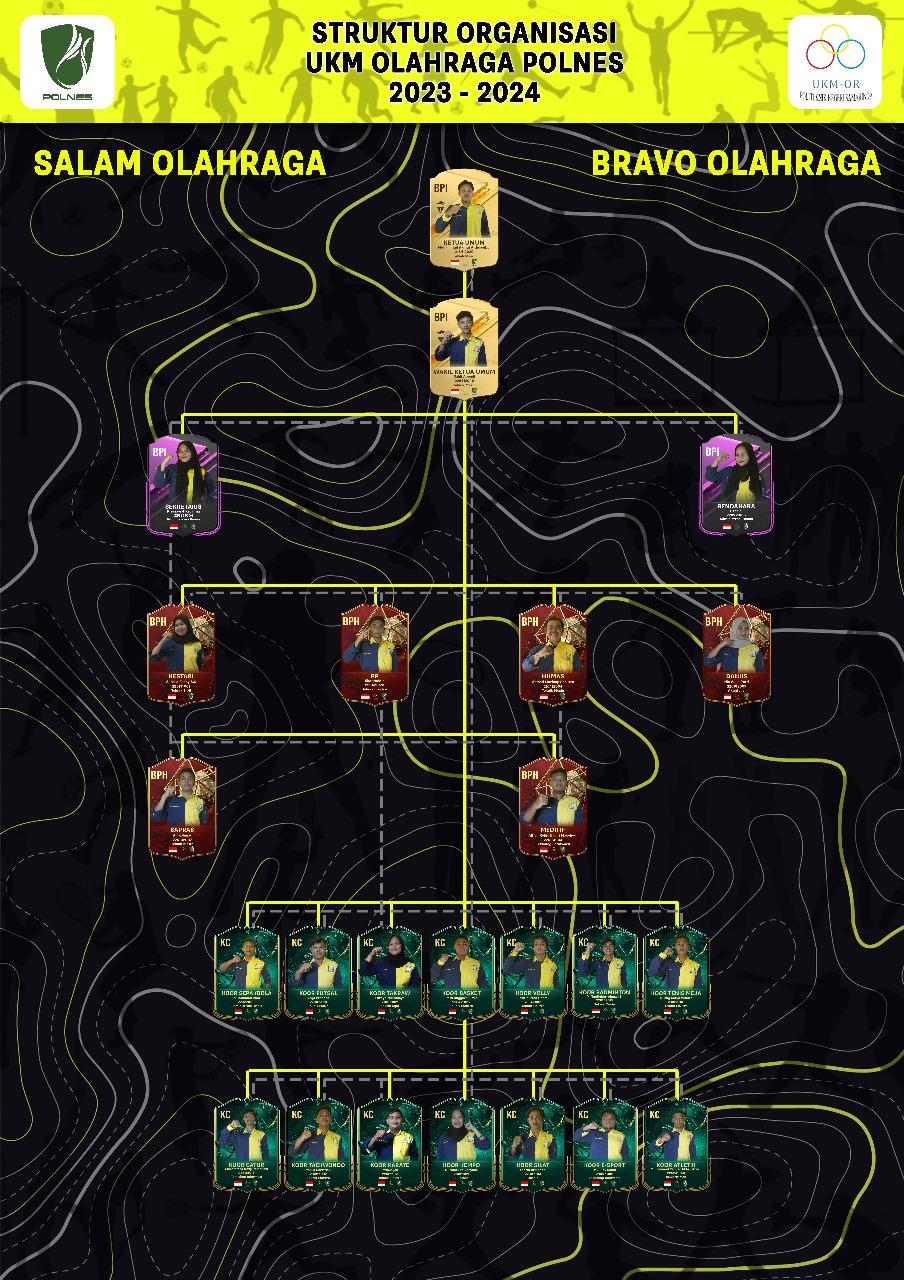 Struktur Organisasi UKM Olahraga